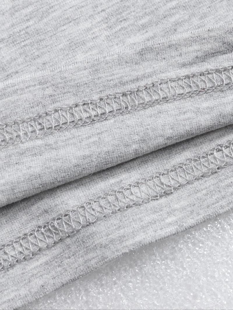 Women's Solid Round Neck Crop Top & Skinny Pants Loungewear Set, Summer Outfits 2024, Casual Comfy Pyjama Set for Women, Comfy Loungewear Set for Women Home Wear, Pyjamas for Women