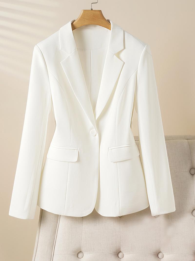 Women's Fashion Blazer Jacket, Professional Office Wear, Stylish Ladies Suit Coat, Elegant Workwear Outerwear for Women