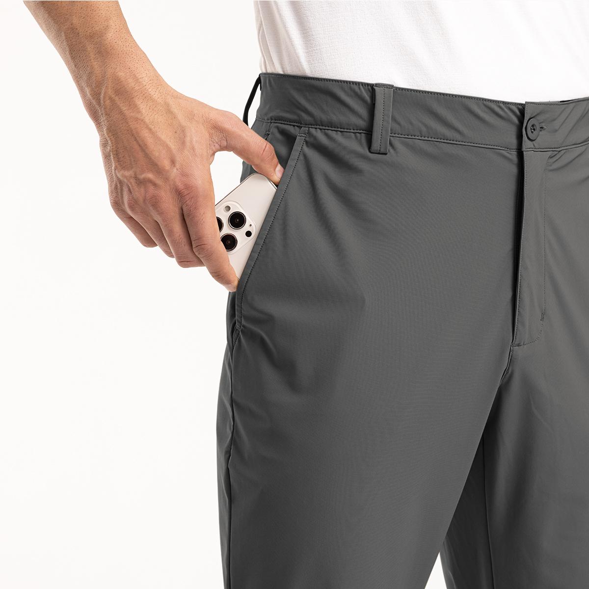 TBMPOY Men's Stretch Fit Casual Work Golf Pants Joggers Pants  with 4 Pockets