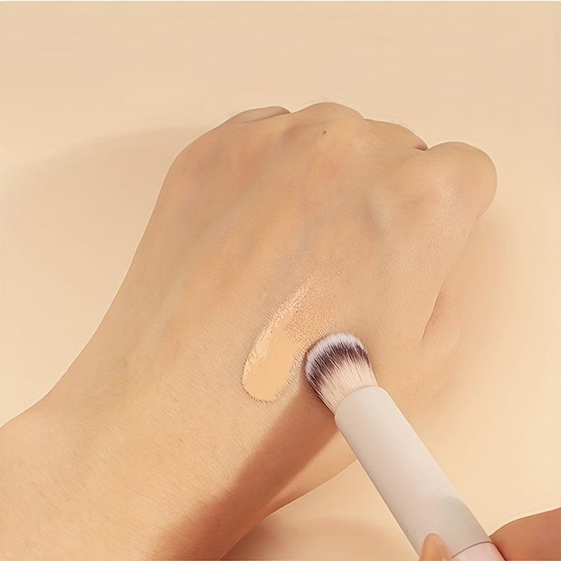 2-Pack Concealer Brush – Oil-Free, Vegan & Cruelty-Free, Precise Spot & Under-Eye Coverage, Soft Polyester Bristles, ABS Handle, All Skin Types, Soft Cosmetic Brushes