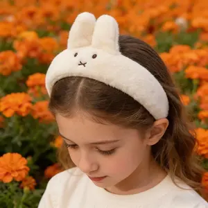 Hot Cartoon Miffy Series Cute Hair Band Creativity Exquisite Face Washing Hair Band Girls Birthday Gift
