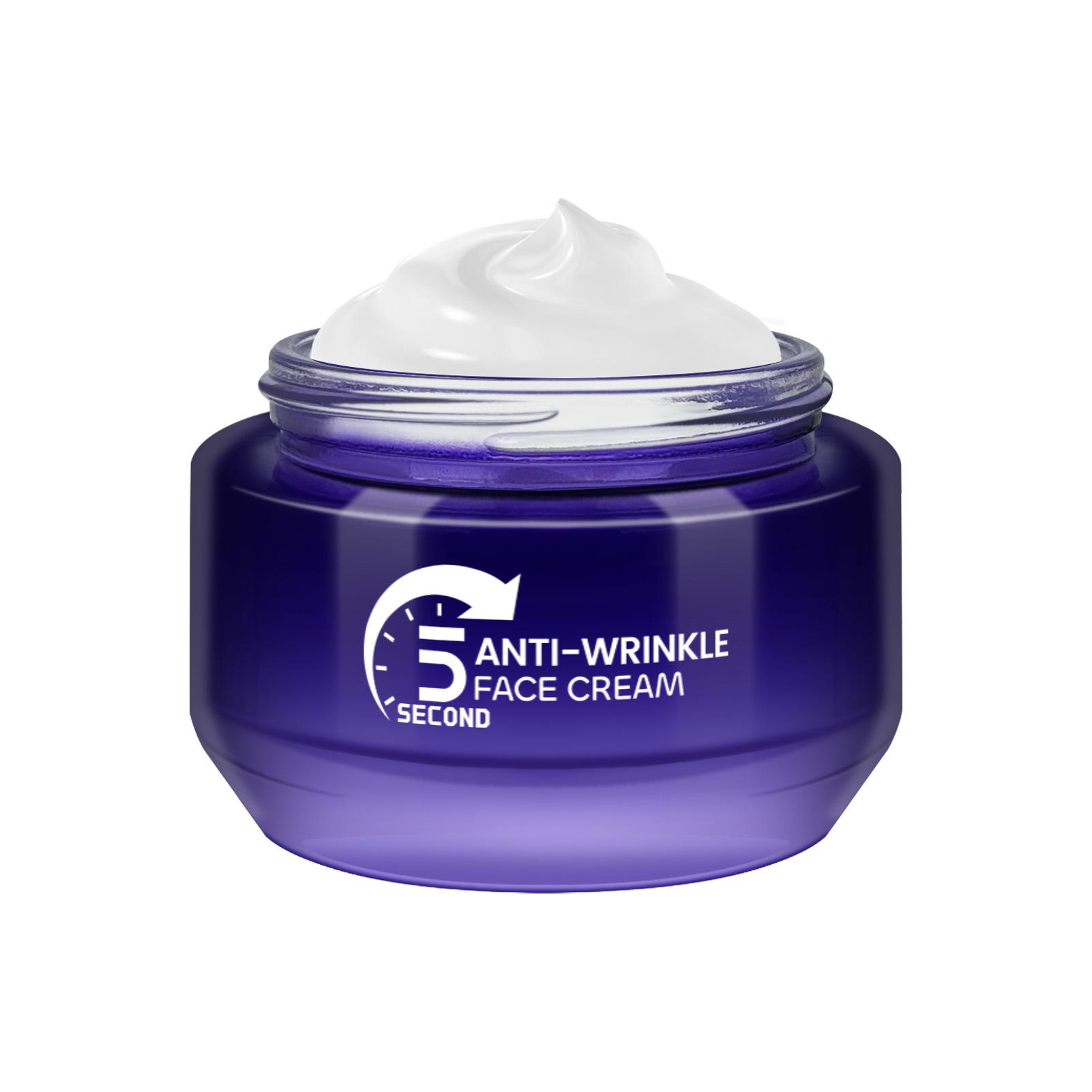 Anti-Wrinkle Face Cream, Tightening Moisturizing, Rich in Tea, Vitamin E, Shea Butter, Gentle Repair, Daily Facial Care 50g