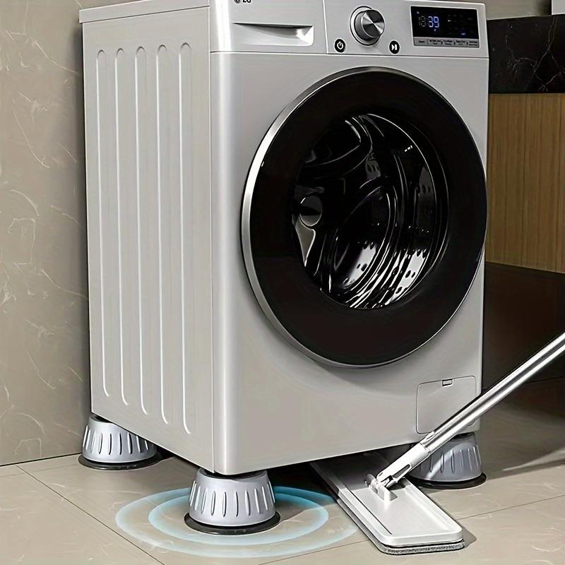5-Piece Shockproof Washing Machine Mat - Non-slip, Shockproof and Noise Reduction Mat for Washer and Dryer Support