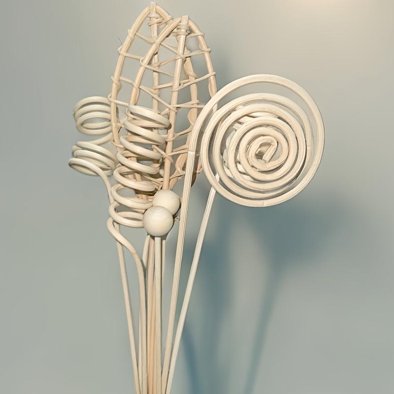 12pcs Original No Fire Diffuser Sticks, Fragrance Bottle Replacement Sticks, Bohemian Home Decor, Suitable for Vases and Centerpieces