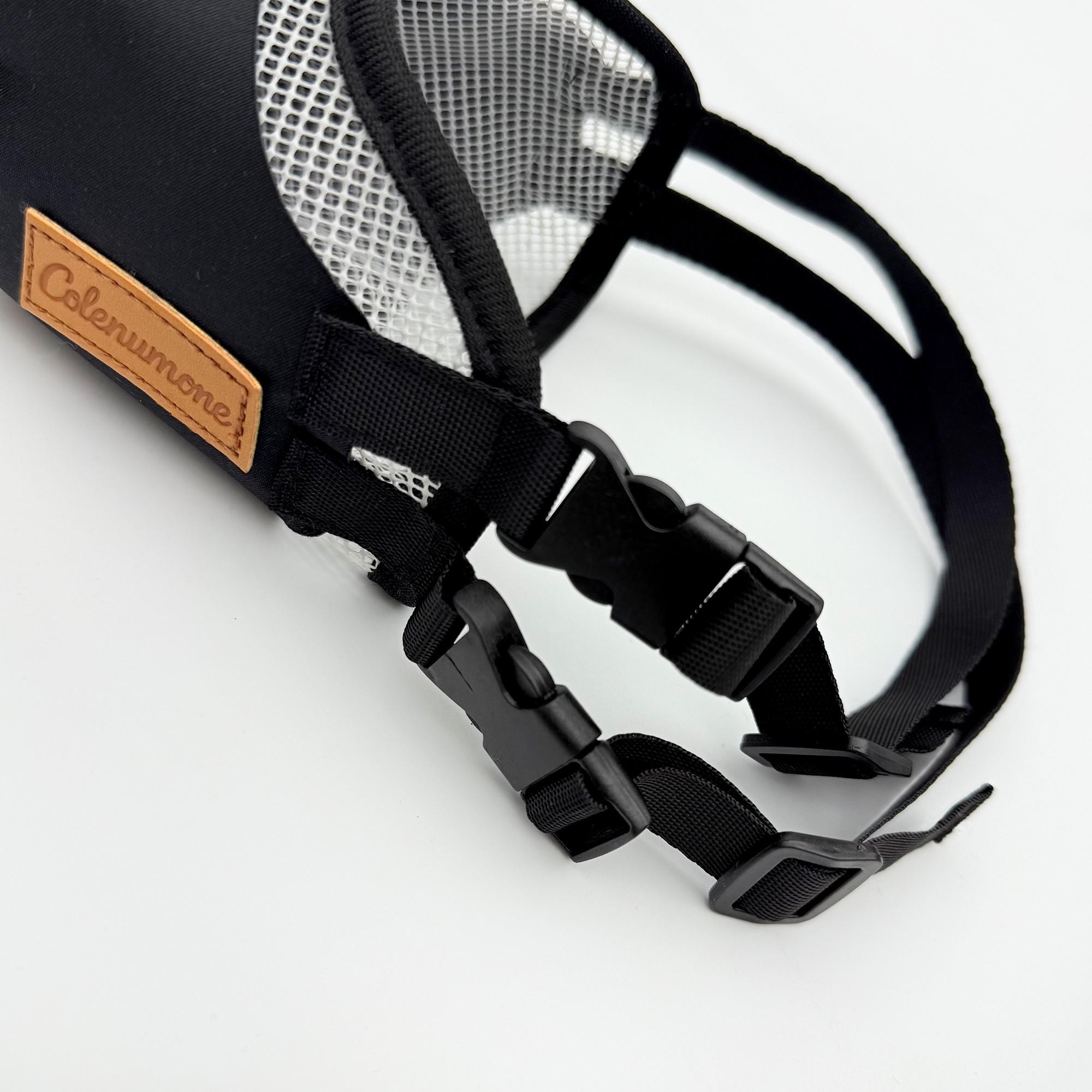 Dog Mouth Cover for Walking, Prevents Chewing and Ingestion, Breathable Nose Mask for Labrador and Golden Retriever, Small to Large Dogs