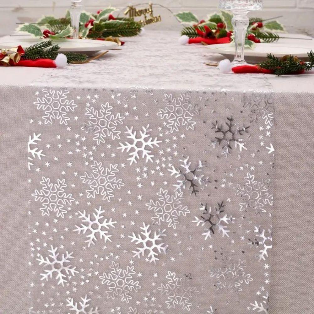 Mesh Table Runner, Elegant Event Decor Material, Perfect for Festivals, Parties, Weddings, Luxurious Golden Tablecloth