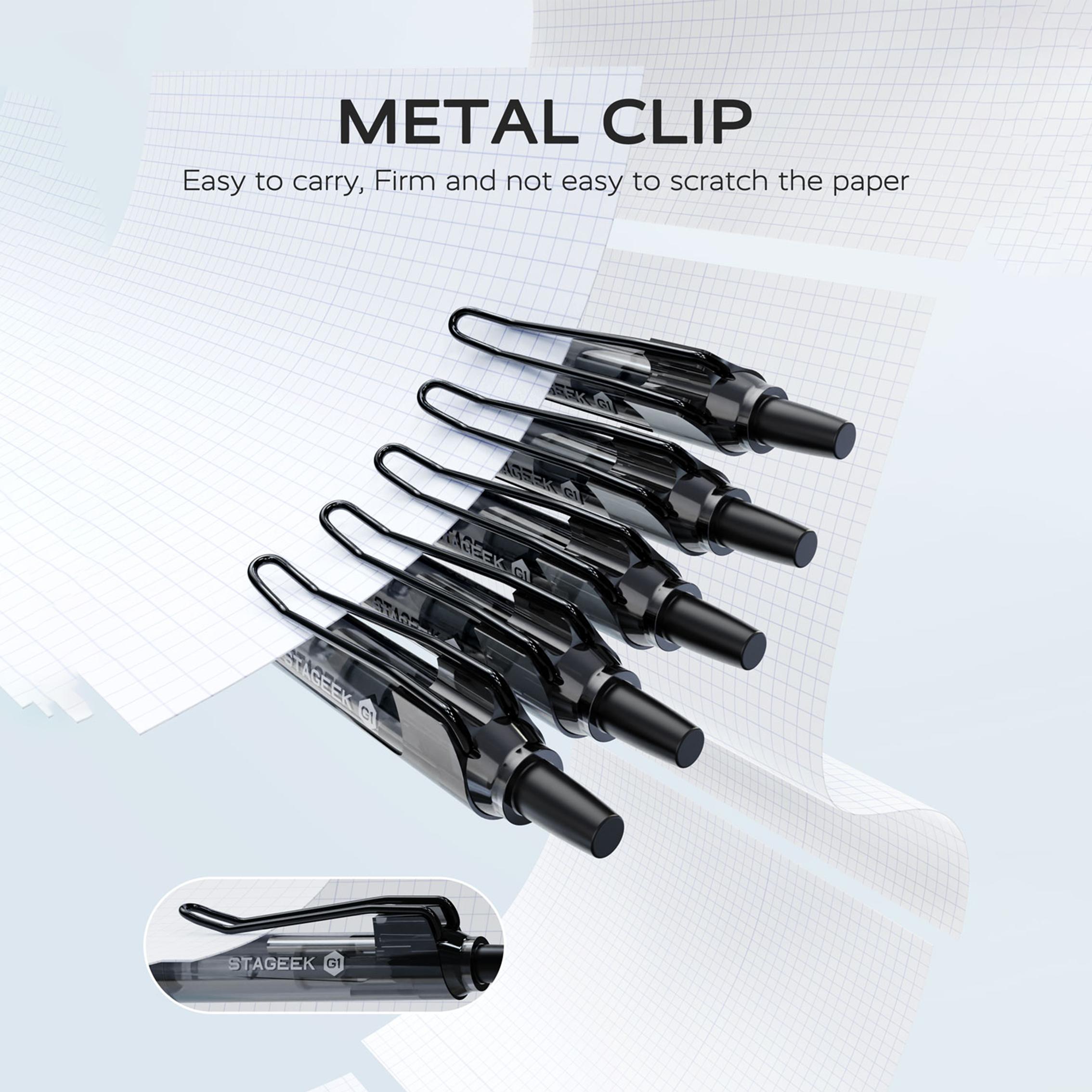 STAGEEK G1 Gel Pens, 24PCS Gel Ink Pens, 0.5mm Medium Point Retractable 12 Pack Blue Ink Pens for Journaling, Writing, Back to SchoolEssentials,Teacher Gifts, School, Office,Boyfriend Gift, SchoolSupplies 2024 (Blue/Black) STAGEEK G1 Gel Pens, 24PCS Gel Ink Pens, 0.5mm Medium Point Retractable 12 Pack Blue Ink Pens for Journaling, Writing, Back to SchoolEssentials,Teacher Gifts, School, Office,Boyfriend Gift, SchoolSupplies 2024 (Blue/Black)