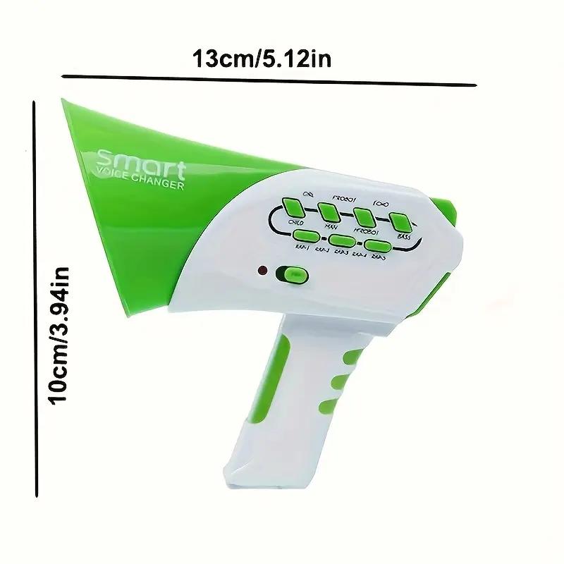 Kids' Voice-Changing Prank Toy, Mini Multi-Sound Speaker, Fun Amplifier with Various Sound Effects. Perfect Holiday, Christmas, and Birthday Party Gift. Ideal for Scene Parties, Birthday Gatherings, Yard Activities, Requires 3 Batteries(Not Included).