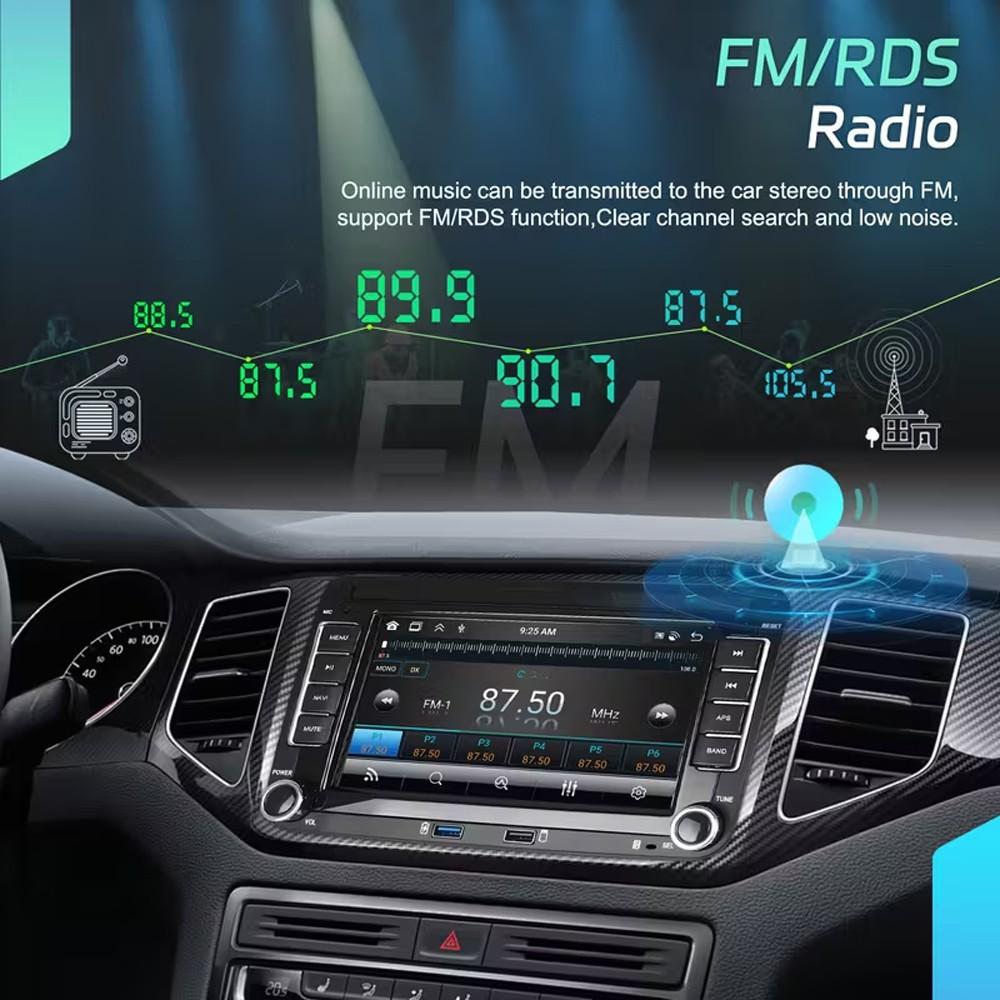 Volkswagen Golf 5/6 Passat B6/b7 Android Car Stereo, Wireless Carplay, Android Integration, Large Screen Navigation System