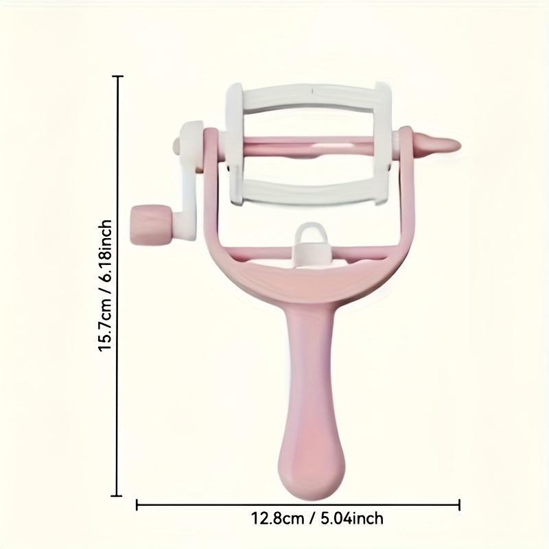 1pc Manual Yarn Winder with Handle | Heavy-Duty Craft Machine for Yarn, Rope, Twine, Ribbon, Tube Cleaning - Includes Clamping Mechanism, Speed Control, and Stable Base - Perfect for Crafts, Easy to Use