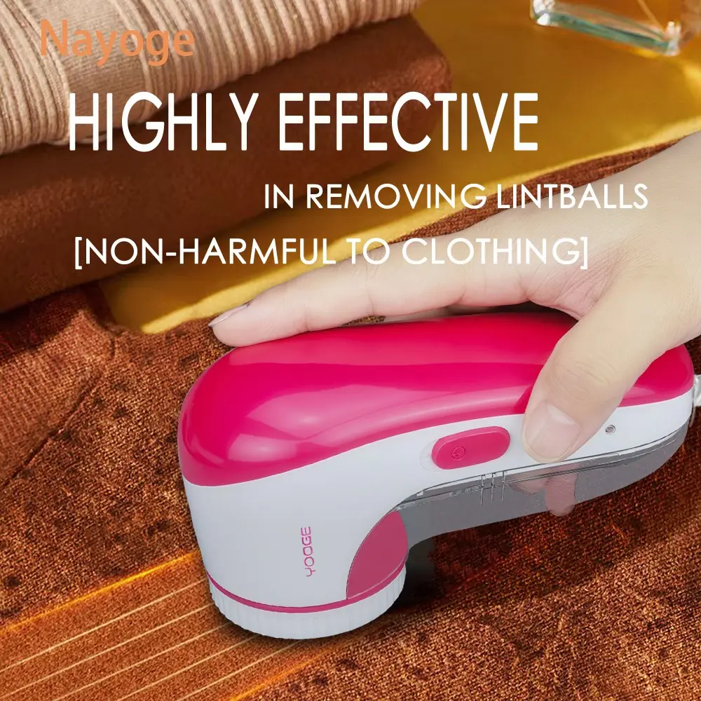 Efficient Electric Fabric Pilling Remover, Plug-And-Play Pilling Trimmer for Sweaters and Blankets, Quick Cleaning Tool, Replaceable Stainless Blade