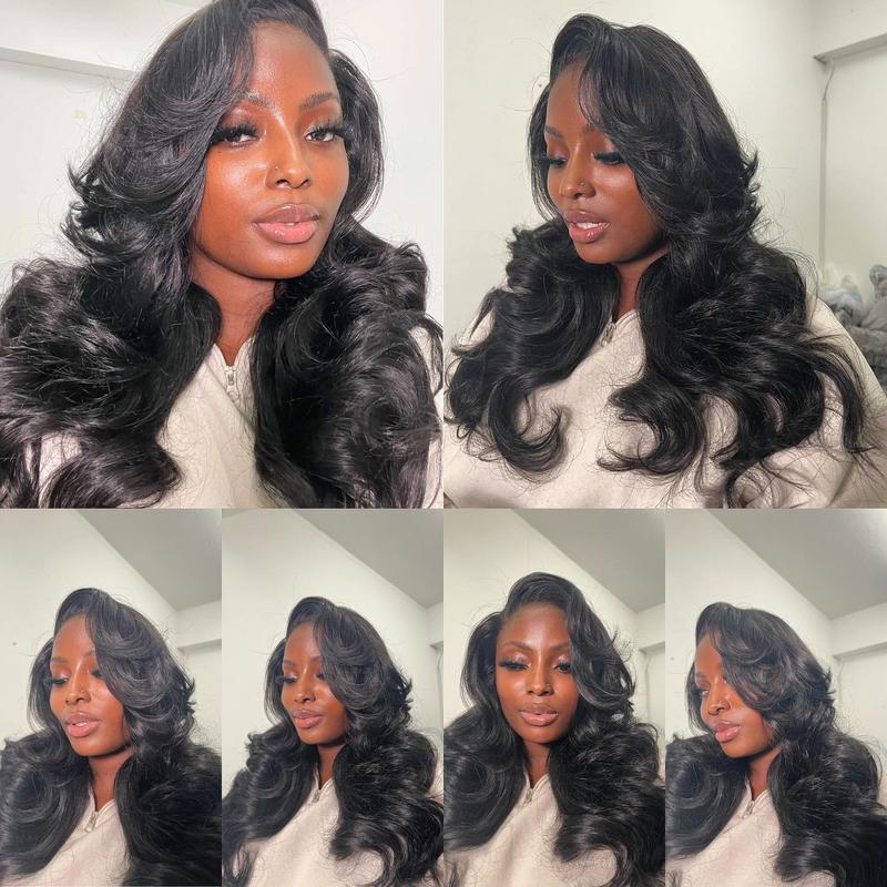 Recool Hair Pre-Layer Half Wig Yaki Body/Burmese Curly/Yaki Straight Human Hair Wig With Drawstring Minimal/No Leave Out Upgrade Wigs for Black Women Beginner Friendly No Sew in No Glue Glueless Clip In Half Wig 180% Density#TikTokShopBlackFriday
