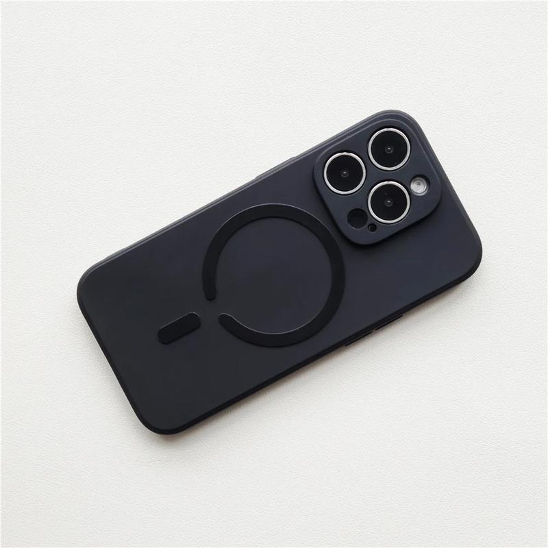 3pcs Ultra-Thin Magnetic Metal Stickers for iPhone, Magsafe Compatible, Durable Protective Iron Sheets, Non-Deforming Phone Accessories