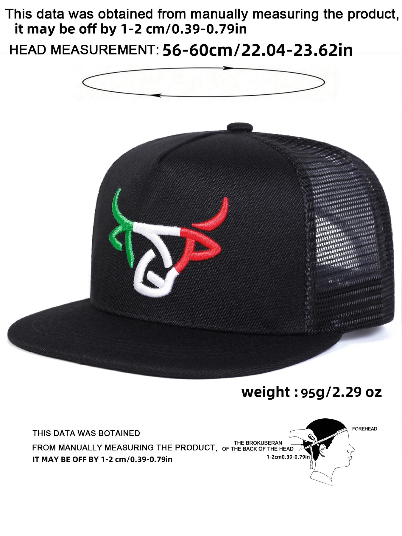 Unisex Geometric Baseball Cap, Graphic Trucker Hat, Adjustable Sun Protection Hat, Casual Fitted Outdoor Travel Beach Vacation Headwear for Men Women, Animal Print Snapback