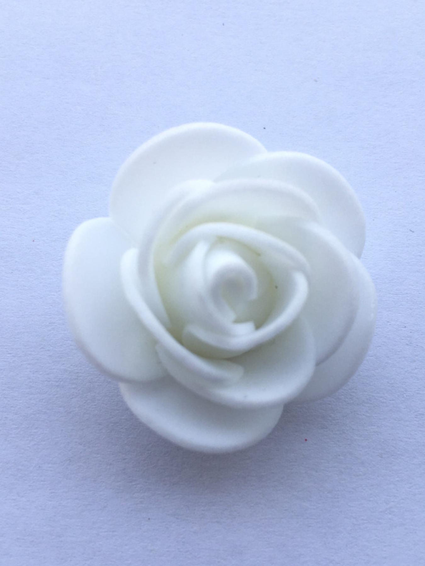 300pcs Foam Flowers, Realistic Rose DIY Bear Craft Supplies, Pe Foam Flower Heads, Ideal for Crafts and Decorations