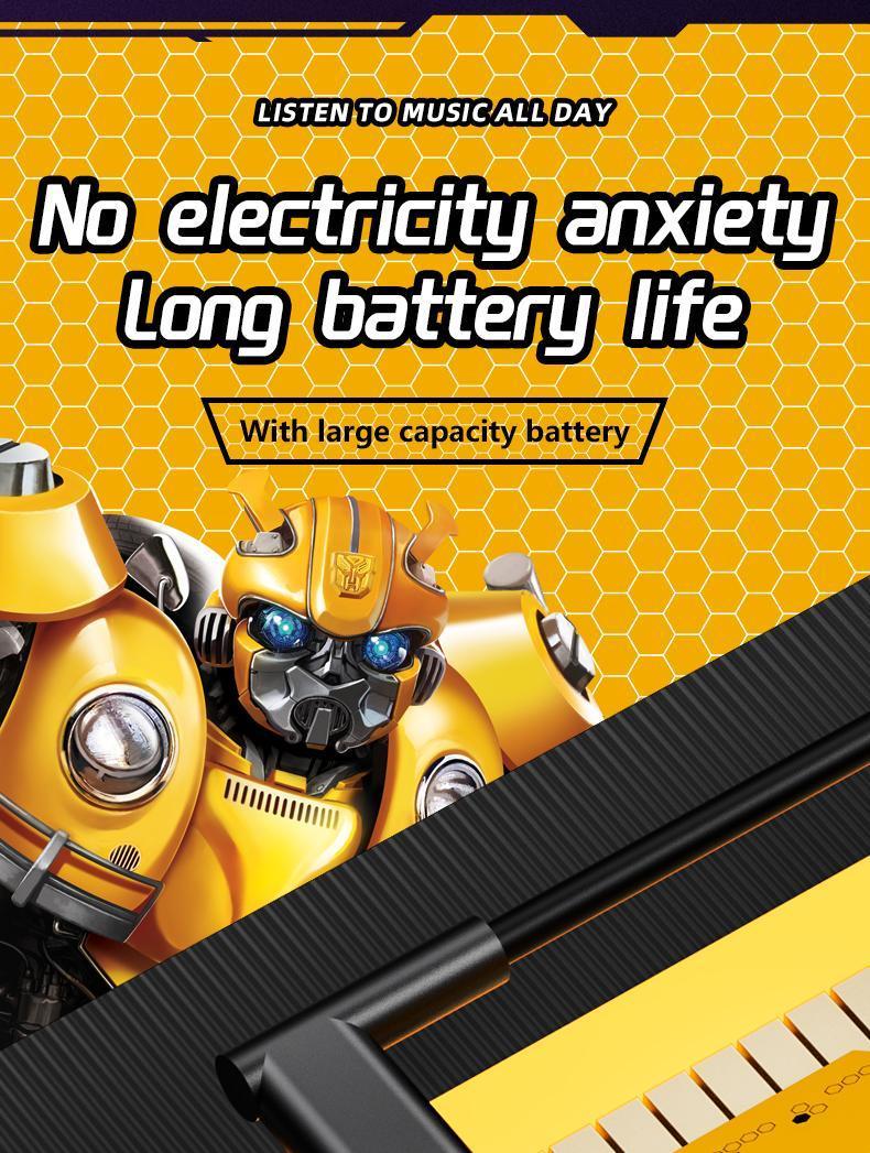 Transformers T01 Bluetooth Headset In-Ear Design Low Latency Headset TWS Wireless HIFI Stereo Headset With Microphone