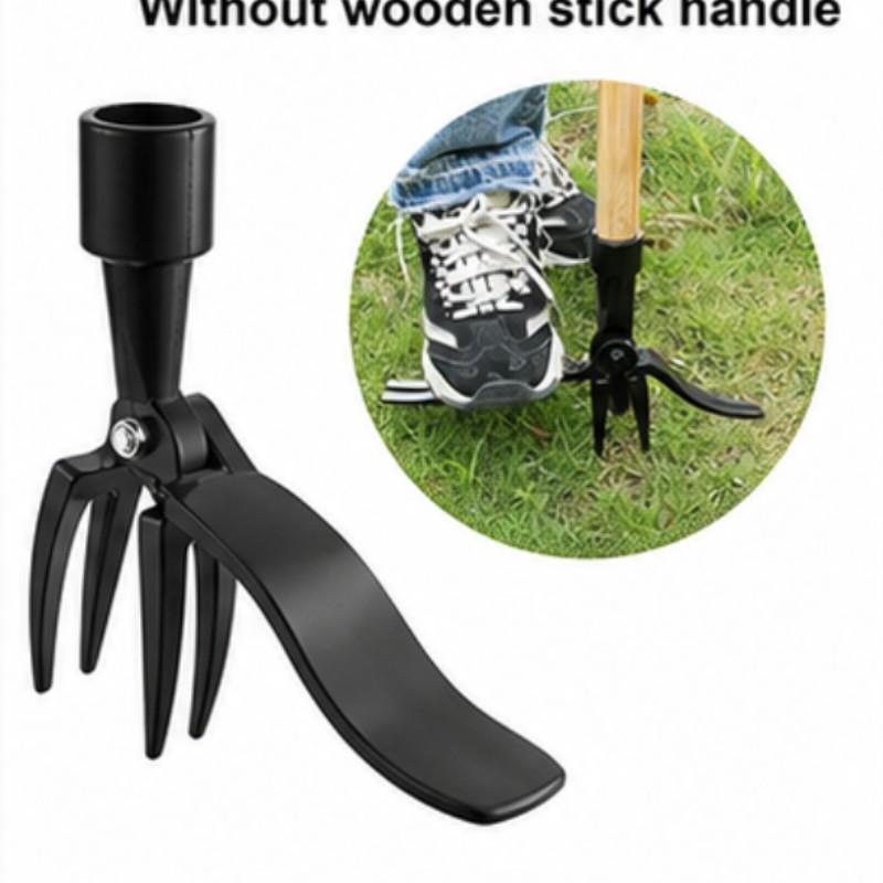 Manual Weeding Tool, Root Puller Garden Weed Remover, Standing Weed Picker, No Bending Required, Handheld Root Fork Clipper, Durable Gardening Tools