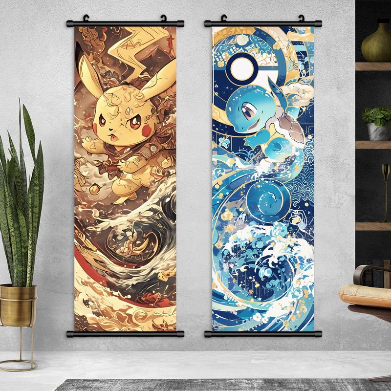 1/3 Counts/set Canvas Hanging Painting, Dream Cute Cartoon Pet, Interesting Poster, Perfect Living Room Decor, Fashion Home Posters, Office, Room, Bedroom Decor, Pattern Wall Art, High Definition, Waterproof, Print, Canvas Prints, Artwork