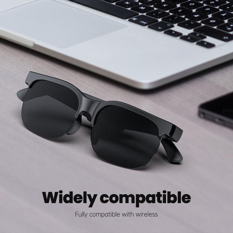 Lifebee Ultra Fast Bluetooth-compatible Multifunctional Smart Glasses, Open Ear Clear Sound Quality, Seamless Connection, Lightweight Comfortable Frame, Multi-Scenario Use