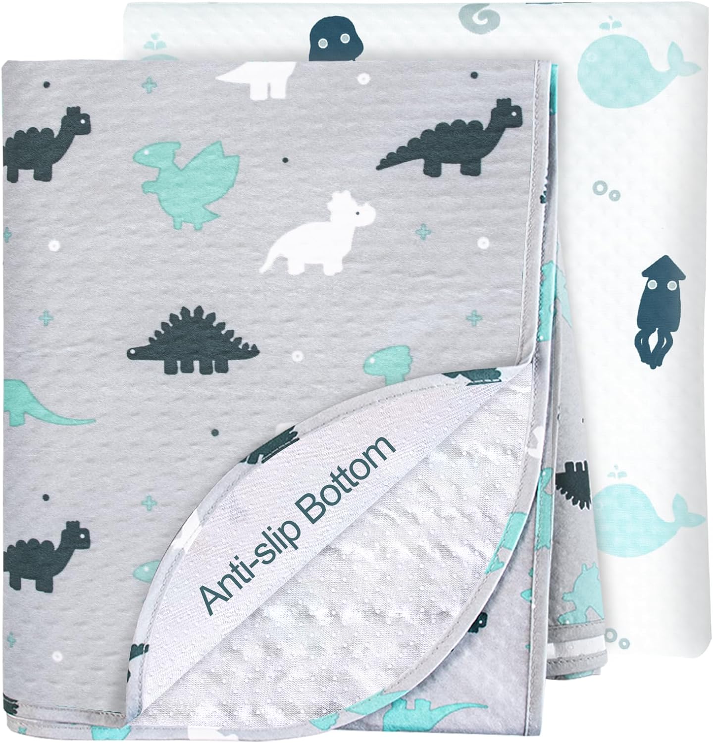 Biloban Splat Mat Splash Mat 2 Pack - Waterproof Anti-Slip Reusable Portable Lightweight Mat For Under High Chair Eating Mess Picnic Arts Crafts Floor Table 42''×46'' #TiktokshopStockUp