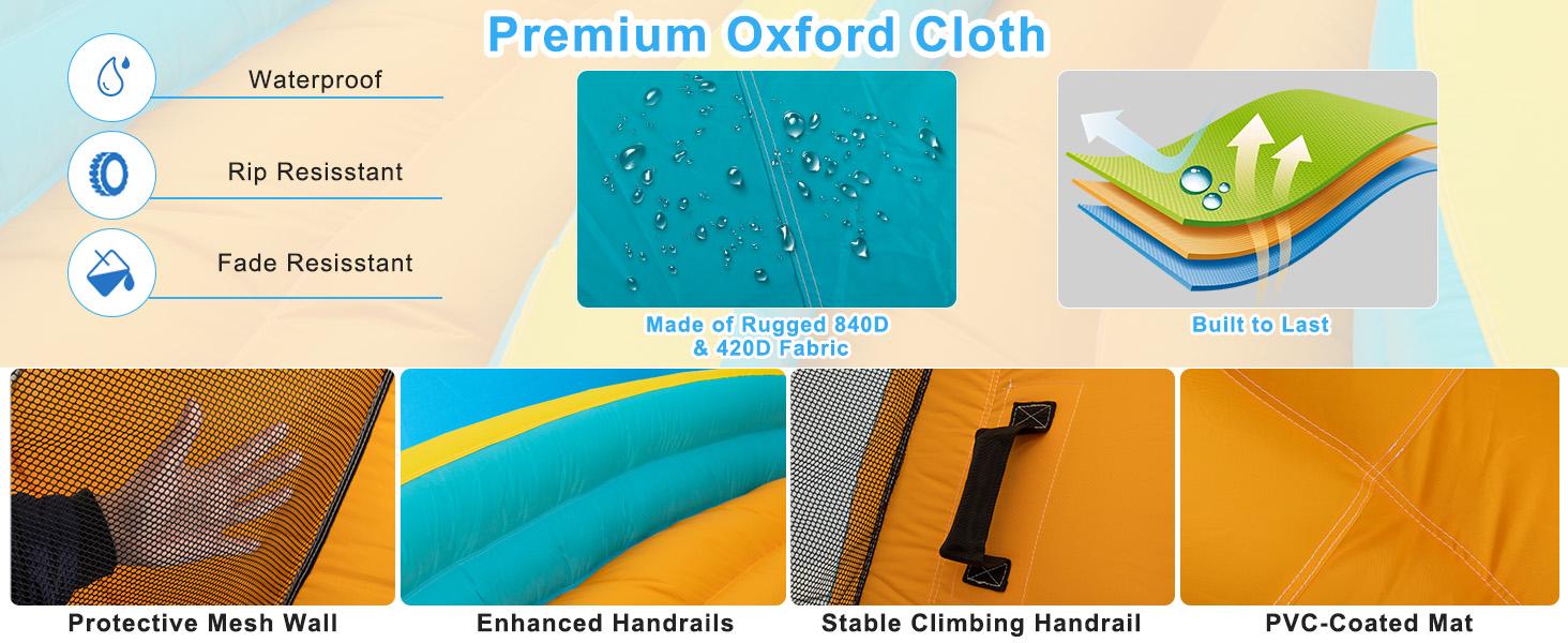 Anbuy Inflatable Pool Water Slide Park – Heavy-Duty for Outdoor Fun - Climbing Wall, Two Slides & Splash Pool – Easy to Set Up & Inflate with Included Air Pump & Carrying Bag Backyard Party Gifts Colorful Bunny Custom Silicone Protector Anbuy Inflatable Pool Water Slide Park – Heavy-Duty for Outdoor Fun - Climbing Wall, Two Slides & Splash Pool – Easy to Set Up & Inflate with Included Air Pump & Carrying Bag Backyard Party Gifts Colorful Bunny Custom Silicone Protector