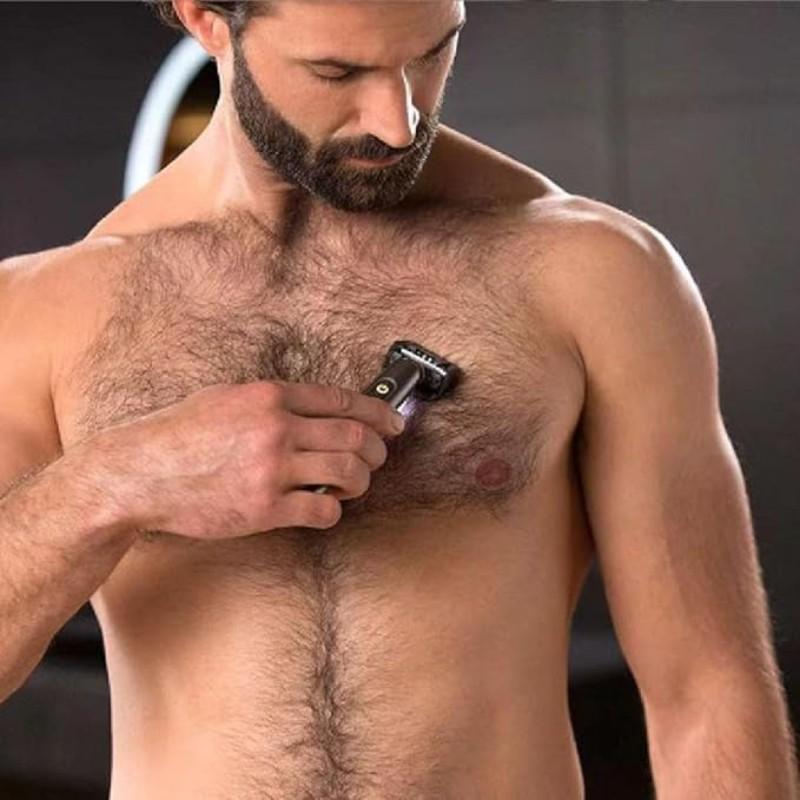 New Rechargeable Cordless Shaver, Body Hair Shaver, Beard and Body Trimmer, Trim, Edge, Shave, and Shape, Perfect Gift, Ideal Companion Gift