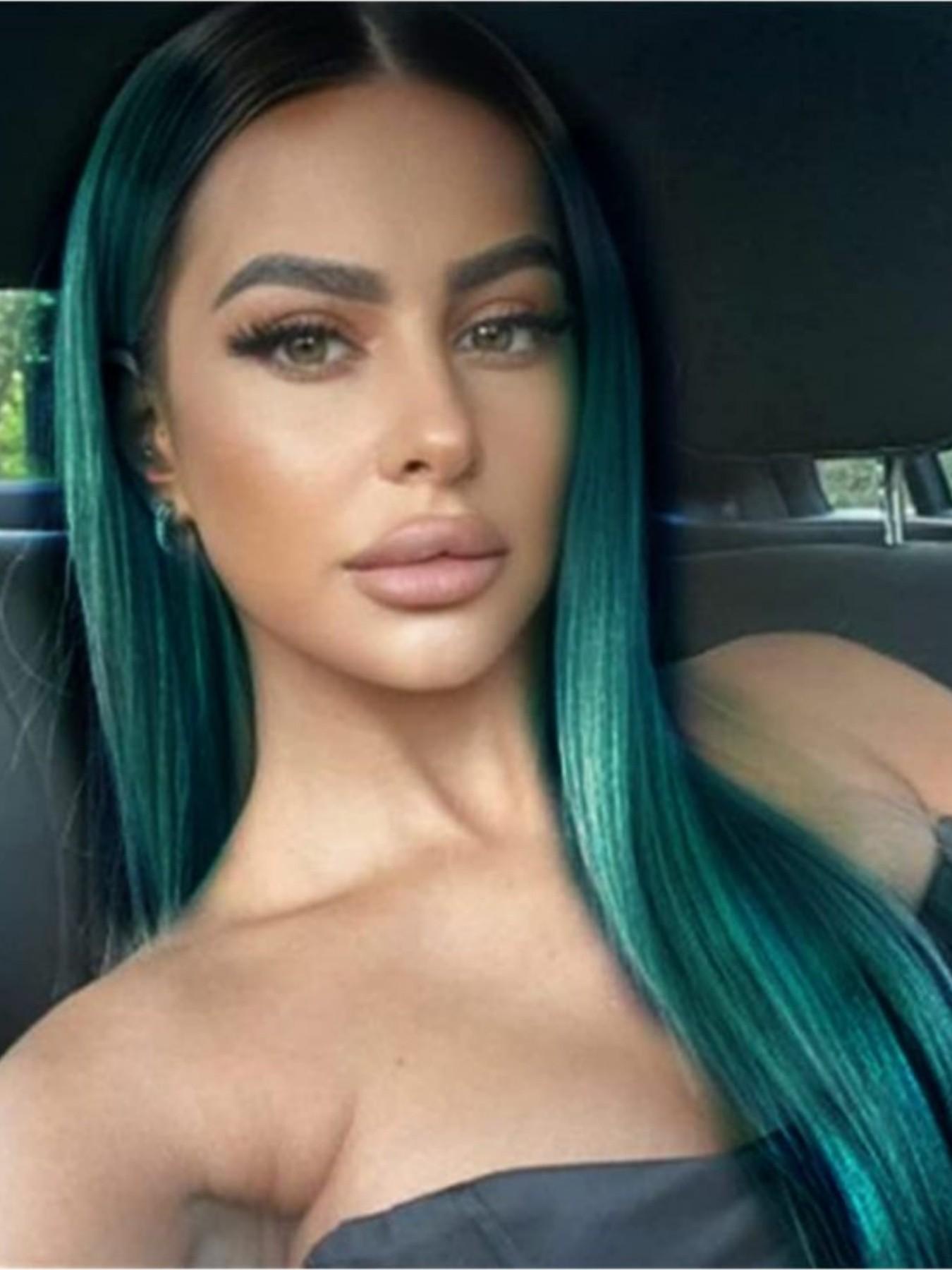 Dark Roots Ombre Long Straight Synthetic Wig, Heat Resistant, 28 Inch, 180% Density, Glueless, Pre-Plucked Hairline, Ready to Wear, Synthetic Hair Wigs