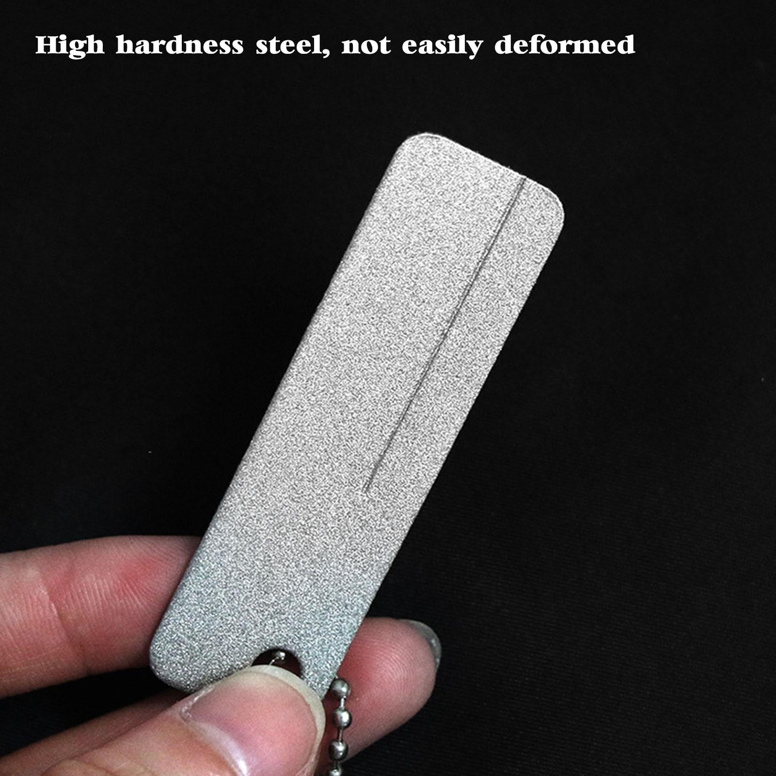 Diamond Fishing Hook Sharpener, Fishhook Grinding Tool, Fishing Gear Accessories, Durable and Efficient, Perfect for Anglers