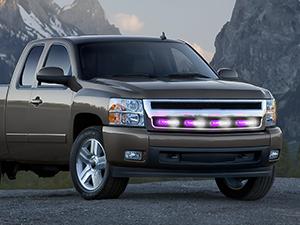 Nilight 6 LED Strobe Lights – 4PCS Ultra Slim Surface Mount Hazard Warning Light Bar | Synchronized Purple & White Flashing Kit | 12–24V for Trucks, Cars, ATVs, SUVs & UTVs