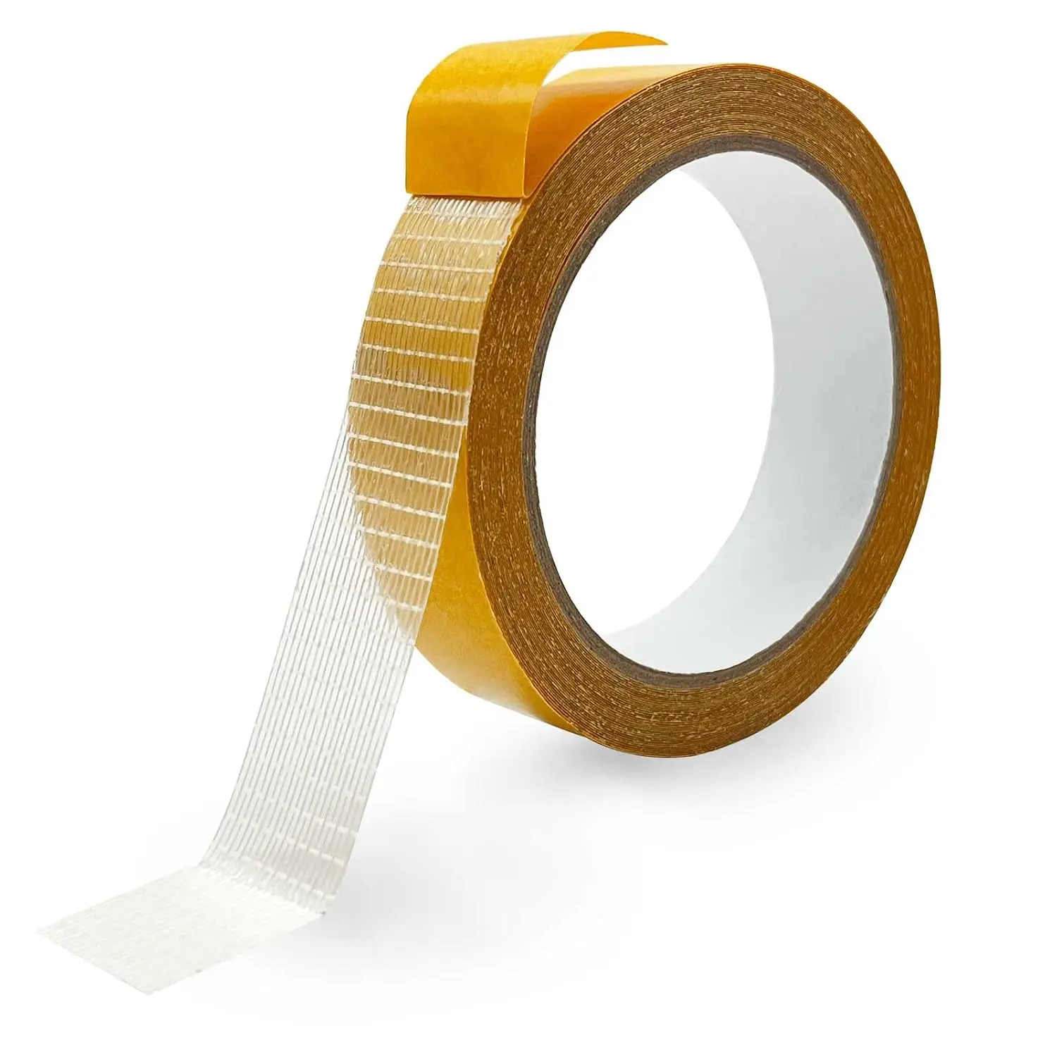 Fabric Tape Multifunctional Double Sided Tape,Clear Tape for Clothes,Double Stick Carpet Tape Heavy Duty 1inchx33FT10m High Stickness  2 Sided Tape