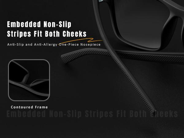 TURBOPEP 3 Pairs Simple Sunglasses For Fishing,Unisex Polarized Glasses, Square Sunglasses,Lightweight Frame Sun Glasses with UV Protection, Travel Accessories gafas de Springtok