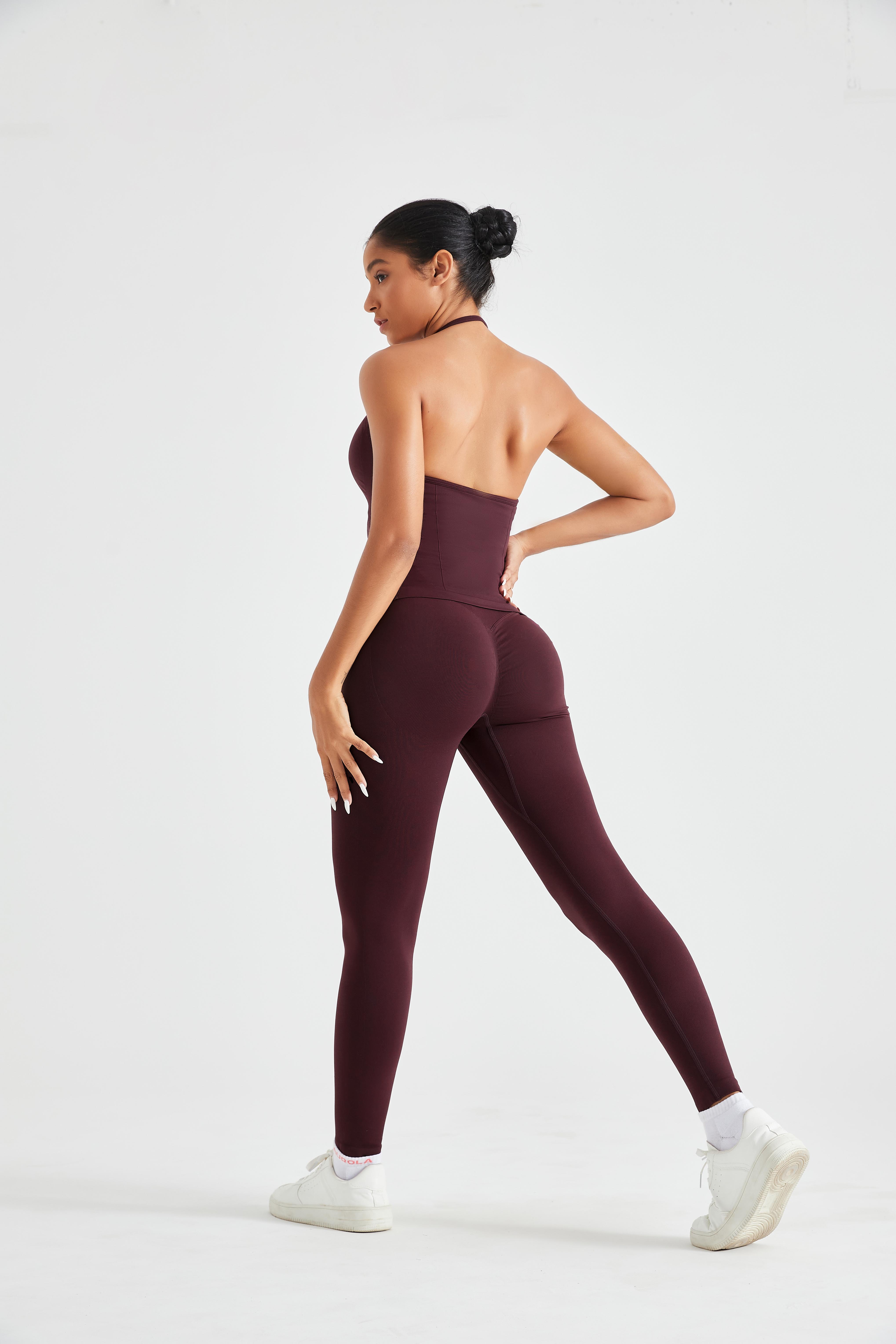 AUROLA Influence Collection Workout Leggings for Women,No Roll Up Squat Proof New Scrunch Seamless Compression Gym Pants SpringStatements