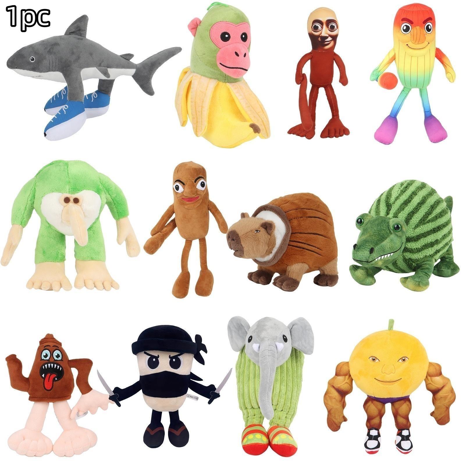 Tung Tung Tung Sahur Plush Tralalelo Tralala, Soft Stuffed Animal Toy, Cute Anime Plushie, Funny Game Character Doll, Holiday & Birthday Gift