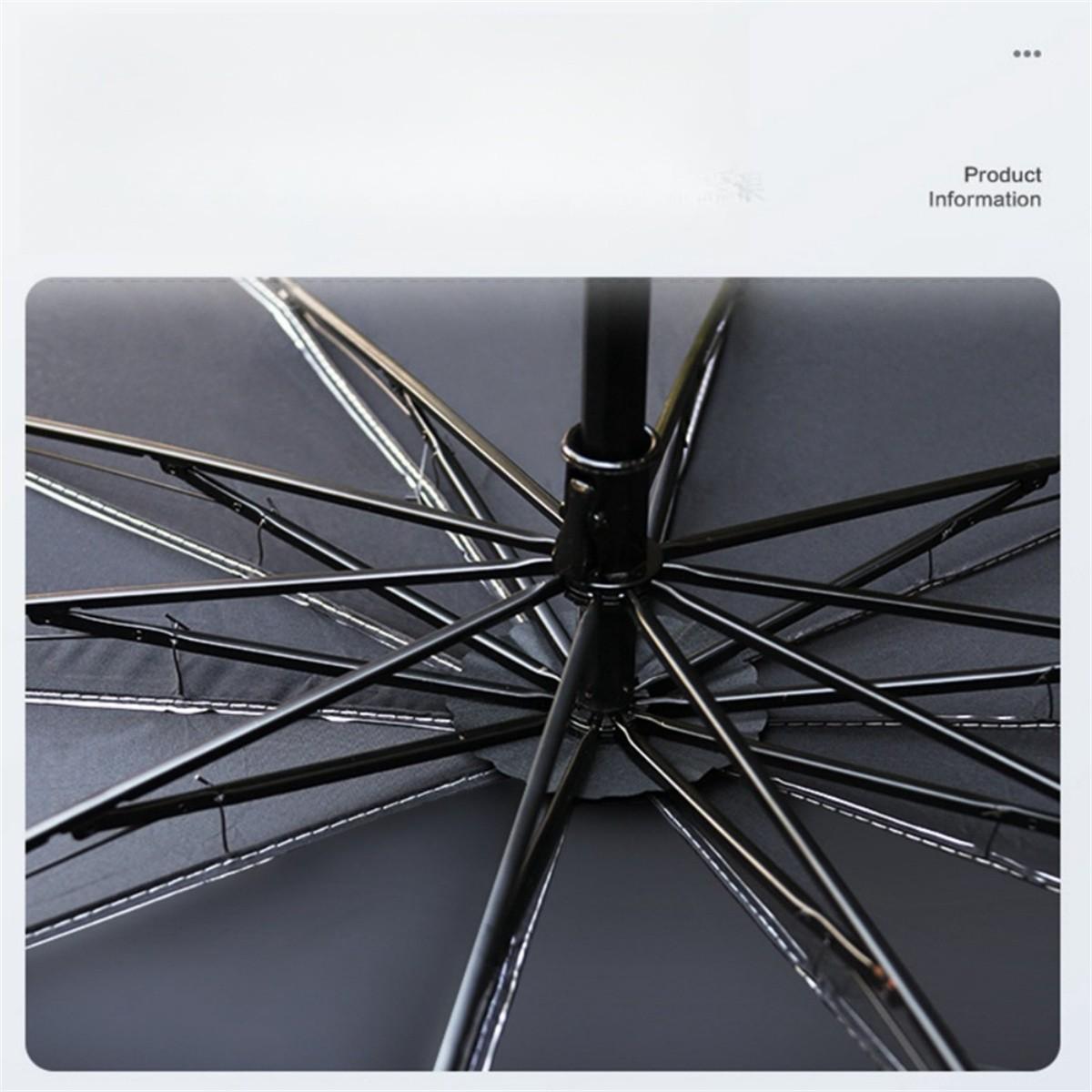 Portable Car Front Windshield Sunshade Umbrella, Titanium Silver Layer UV Protection, Multiple Sizes for Various Vehicle Models