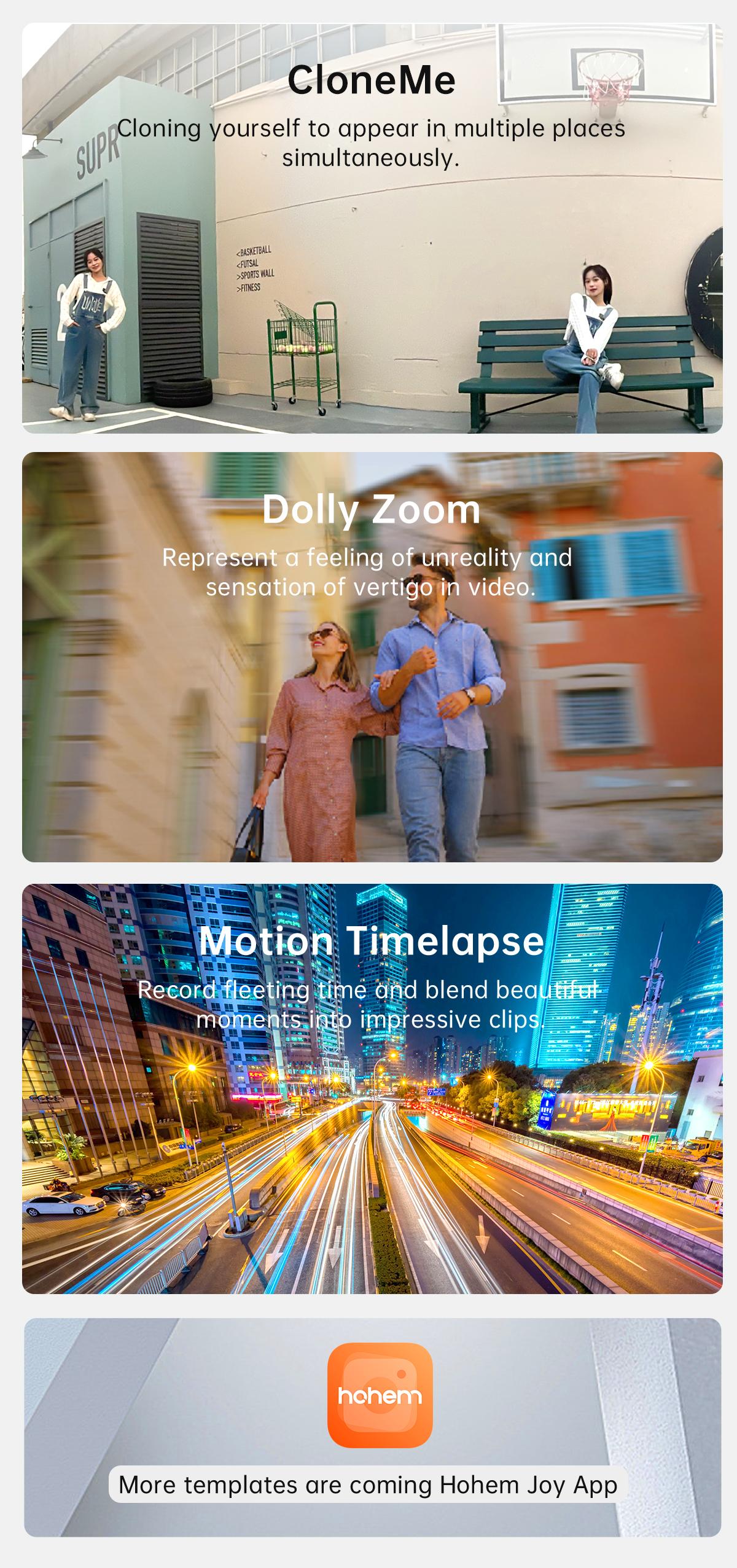 Hohem iSteady XE Kit Gimbal Stabilizer for Smartphone, 3-Axis Gimbal for iPhone 17 series & Android with Magnetic Adjustable Fill Light, Portable & Foldable Stabilizer for Video Recording