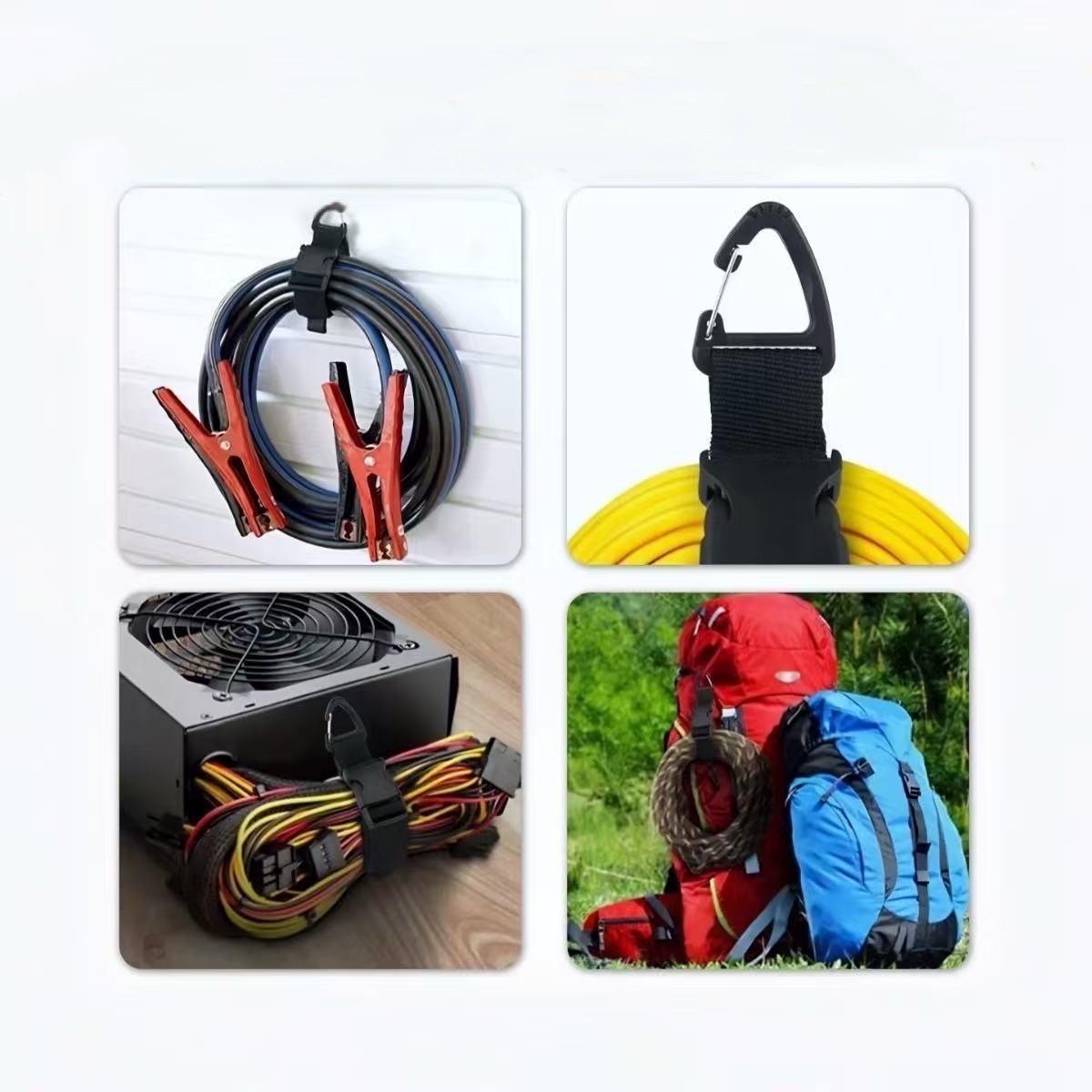 Triangle Buckle Luggage Strap Hiking Outdoor Backpack Multi-Functional Hook, Durable Travel Accessory for Camping and Hiking Gear