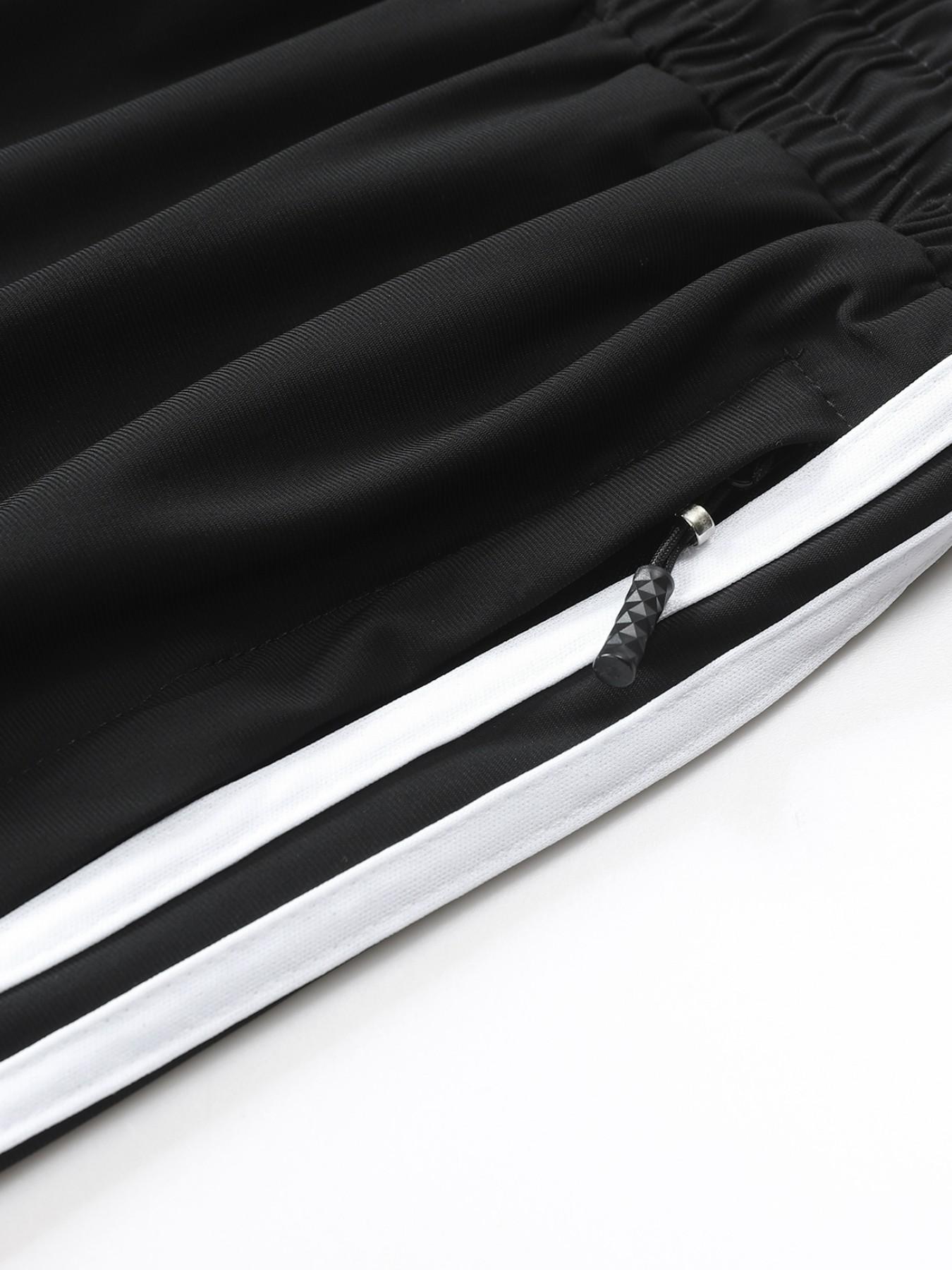 Men's Summer Gothic Style Print Loose Fit Pants, Ice Silk Texture, Comfortable Fashion, Casual Daily Wear, Versatile Design, Durable