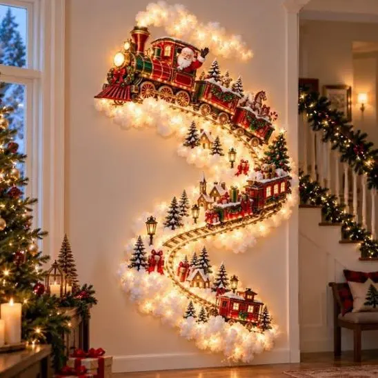 Christmas Magic Trail Wall Light