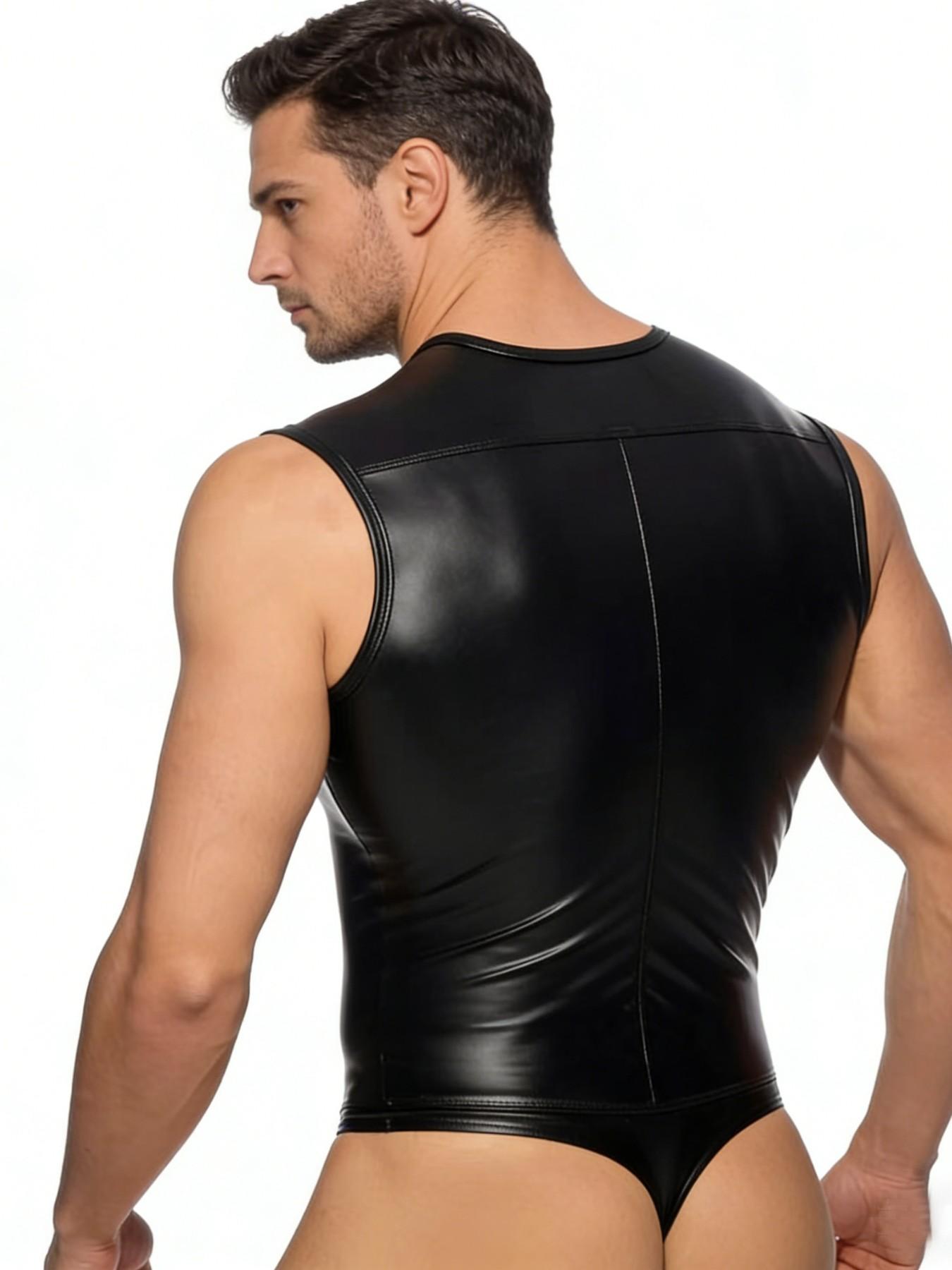 Men's Fitness Jumpsuit, Bold Performance Wear, Ideal for Workouts & Shows, Comfortable & Stylish Design, Perfect for Active Men