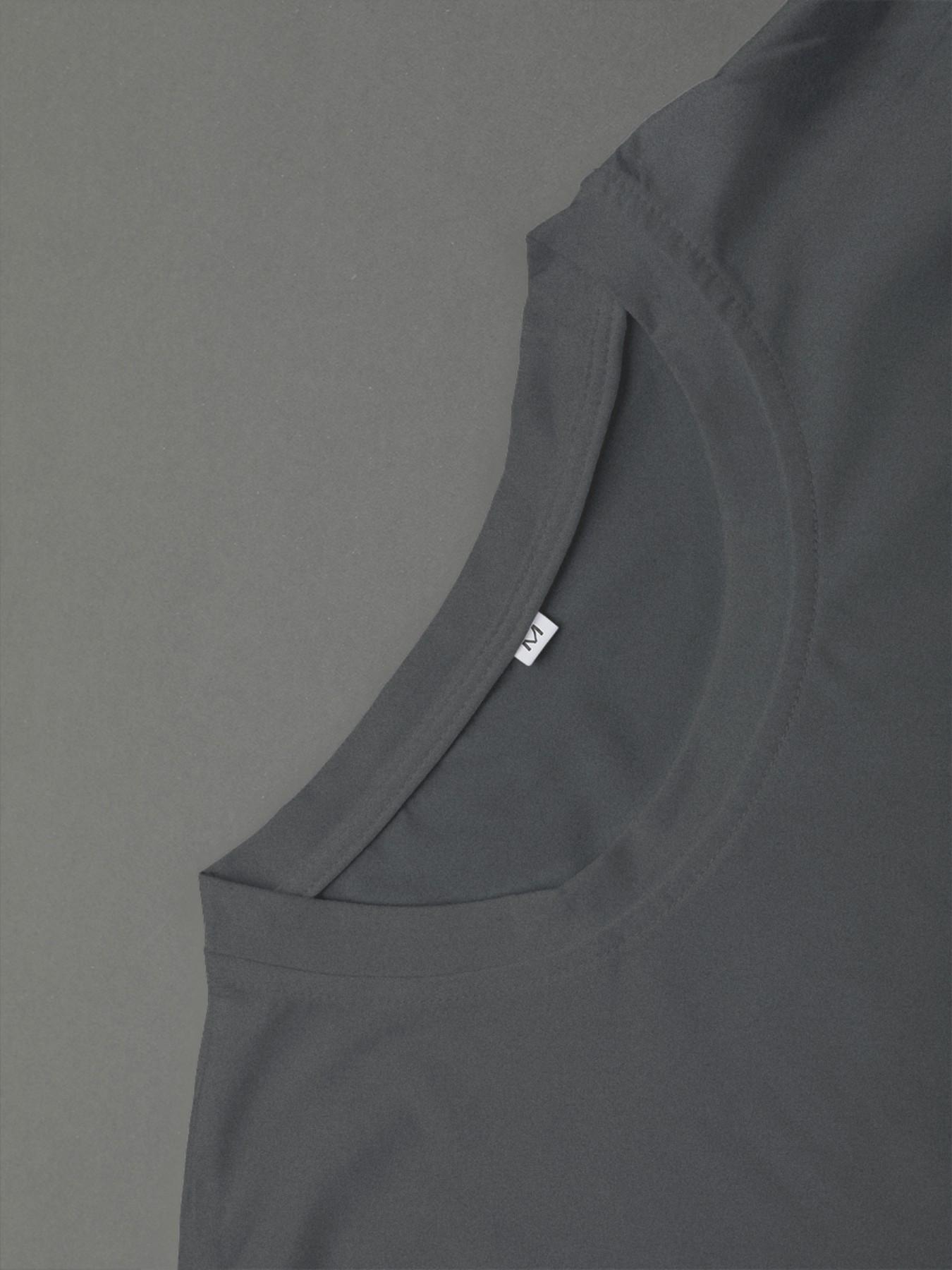 Men's Summer Japanese Samurai Style T-Shirt, Breathable Quick-Dry Knit Fabric, Elastic Round Neck Short Sleeve, Casual Daily Wear