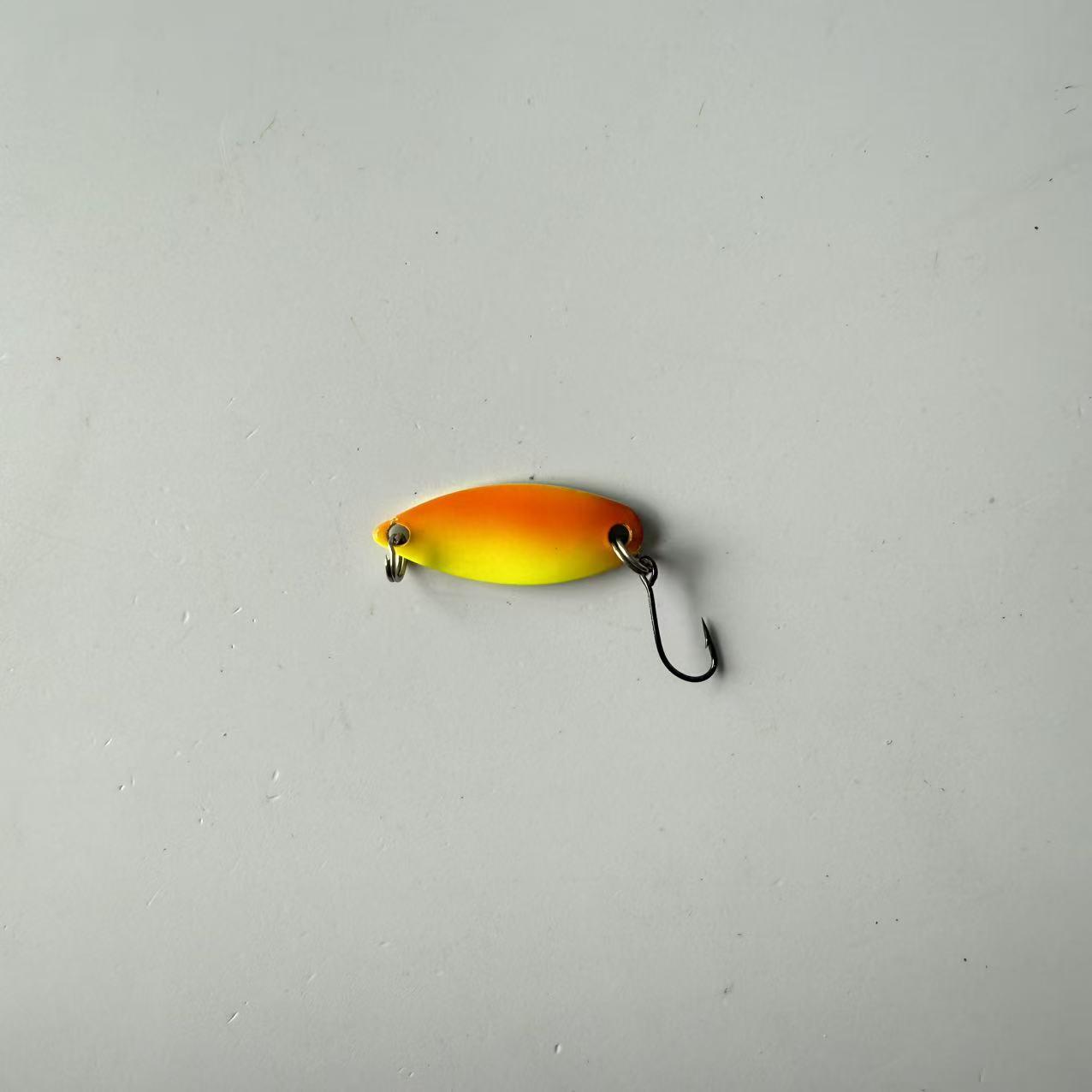 Replica of a Famous Brand, Bestseller, 1 Piece, Micro-Object Mouth Copper Colored Metal UV Glow Focusing on Walleye Bait, Suitable for Freshwater and Saltwater Fishing Accessories, Fishing Gear, and Supplies