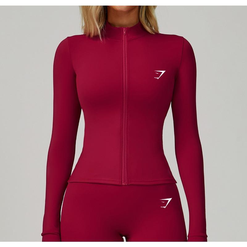 Zip Up Long Sleeve Workout Jacket, Breathable Naked Feeling Yoga Top, Quick Dry Slim Fit Running Sports Jacket