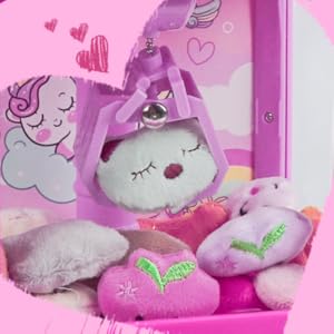 Marlrin Claw Machine for Kids, Mini Vending Machine Girls Unicorn Toys, Candy Grabber Prize Dispenser with Sound & 20 Mini Plush Toys, Electronic Arcade Game Indoor Toy for Home Party Birthday Gifts