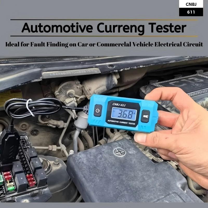 Automotive Circuit Detector (with Battery), Automotive Current Tester, Circuit Measuring Instrument, Max 48V Fuse Tester, Automotive Tester, Fault Testing Tools