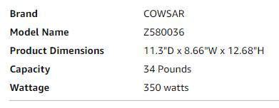 COWSAR Nugget Ice Maker Countertop, Chewable Nugget Ice Cubes Machine, Quick Ice Making 34Lbs/Day, Self-Cleaning, Portable Stainless Steel Ice Machine for Home Kitchen Office Party COWSAR Nugget Ice Maker Countertop, Chewable Nugget Ice Cubes Machine, Quick Ice Making 34Lbs/Day, Self-Cleaning, Portable Stainless Steel Ice Machine for Home Kitchen Office Party
