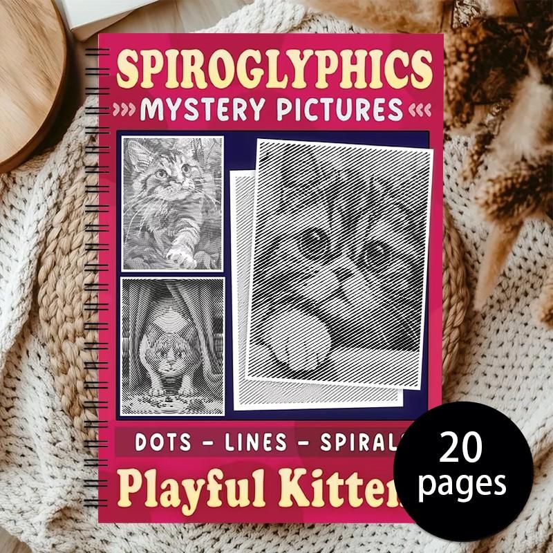 Fun Challenge Dot Line Book, Interesting Drawing Method, Perfect Gift, Unlock New Experience (pencil Not Included)