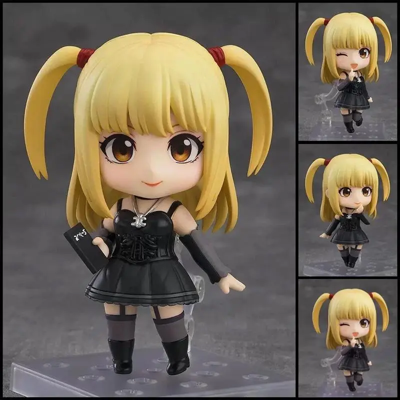 10cm Death Note Q Version Nendoroid 2674 Misa Amane Anime Articulated Action Figures Desktop Ornament Model Toy Collectible Gift Popular toys 2026 Hot selling toys