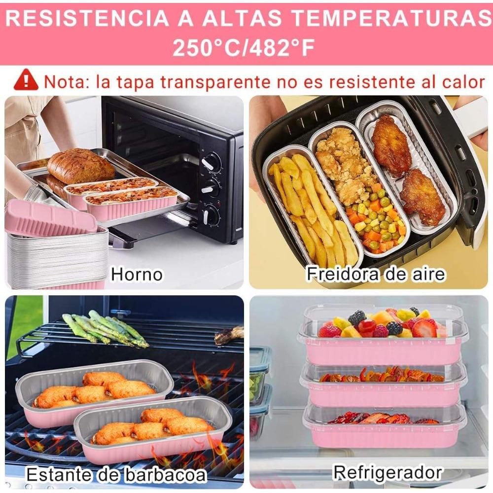 30 Pcs Mini Loaf Pans with Lids, 6.8 oz Rectangular Aluminum Foil Baking Pans, Mini Loaf Containers for Baking Cups, Cake Cups, Holiday Events