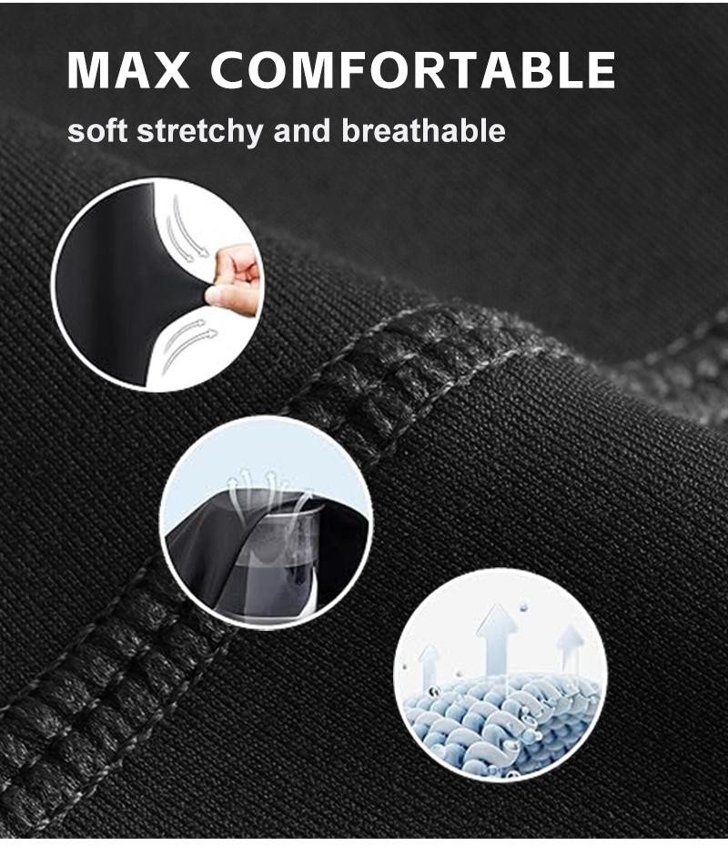 5pcs Women's High-Waist Stretchy Athletic Shorts, Breathable Compression Bike Yoga Workout Shorts with Pockets, Quick-Dry Baselayer Running Leggings SpringStatements