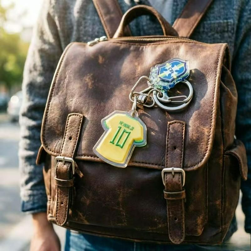 2026 World Cup Style Jersey Keychain, Messi Neymar Ronaldo Mbappe, Fashion Accessory, Sports Memorabilia, Unique Gift Idea